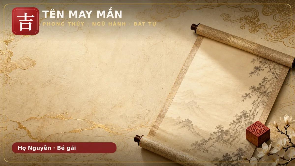 Tên bé gái họ Nguyễn hay nhất: 28 gợi ý kèm ý nghĩa