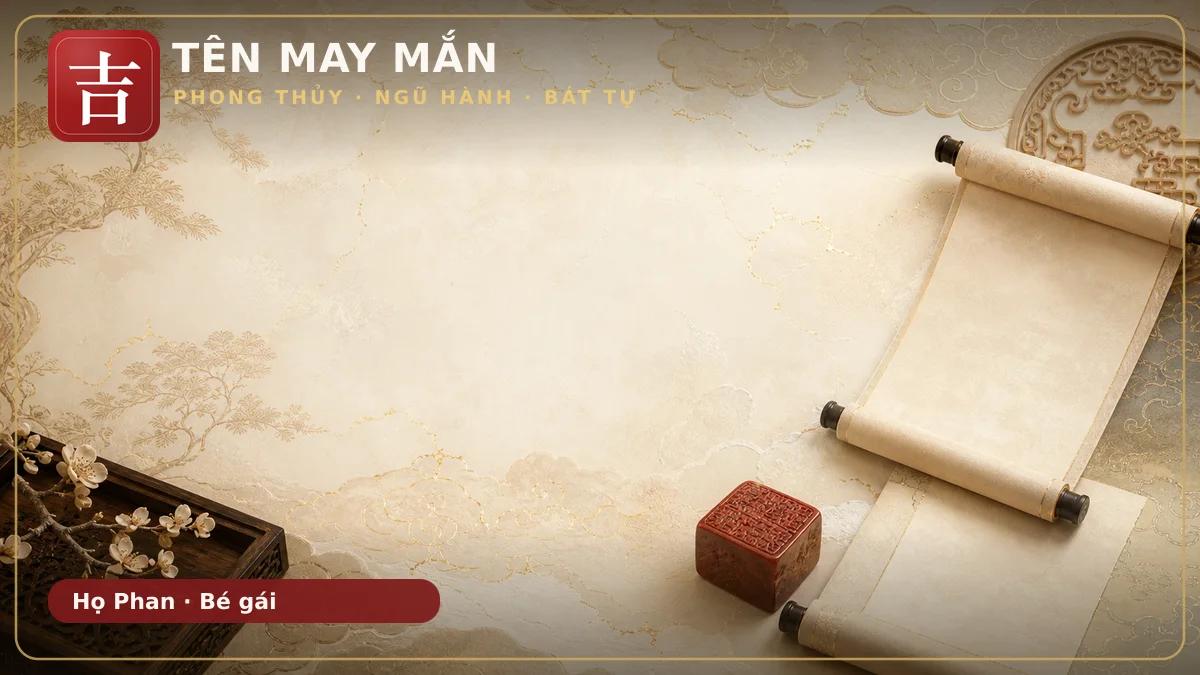 Tên bé gái họ Phan hay nhất: 28 gợi ý kèm ý nghĩa đẹp